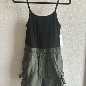 NWT No Boundaries Olive Green Cargo Shor Jumper
